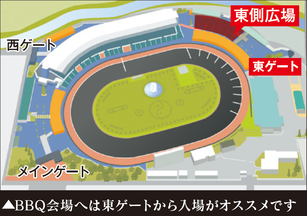 伊勢崎BBQ会場 伊勢崎BBQ会場